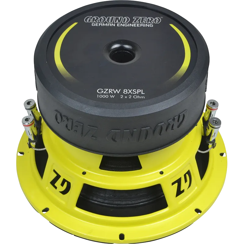 Ground Zero GZRW 8XSPL, automobilinis žemų dažnių garsiakalbis