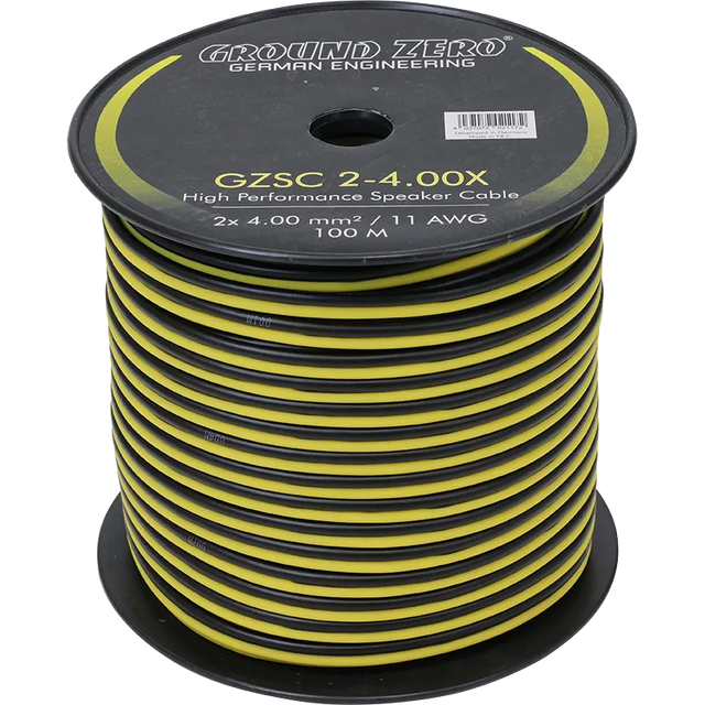 Ground Zero GZSC 2-4.00X, garsiakalbio kabelis