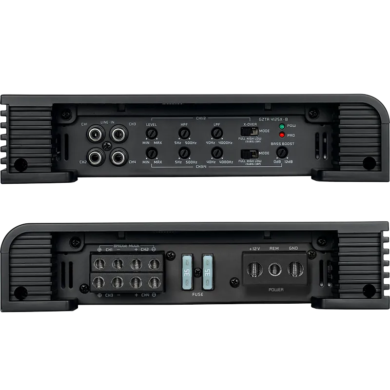 Ground Zero GZTA 4125X-B, automobilinis garso stiprintuvas