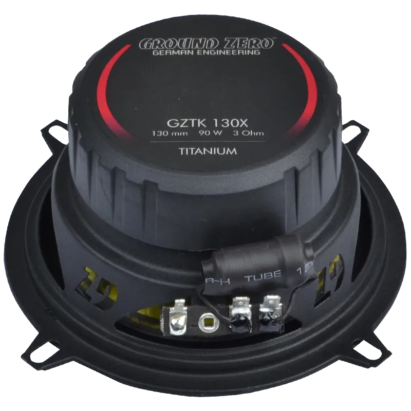 Ground Zero GZTC 130.2X, komponentinė automobilinė garsiakalbių sistem
