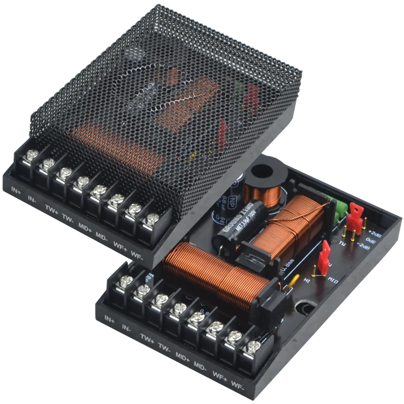 Ground Zero GZTC 165.3X, 3-jų juostų komponentiniai garsiakalbiai