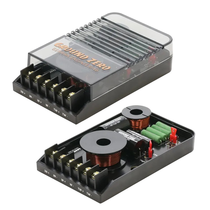 Ground Zero GZUC 165.2SQ, 2-jų juostų komponentiniai garsiakalbiai