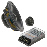 Ground Zero GZUC 165.2SQ, 2-jų juostų komponentiniai garsiakalbiai