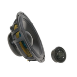 Ground Zero GZUC 165.2SQ-ACT, 2-jų juostų komponentiniai garsiakalbiai