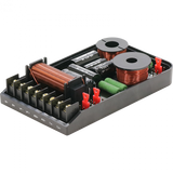 Ground Zero GZUX 165.3SQ - vidinė dalis su komponentais ir jungtimis
