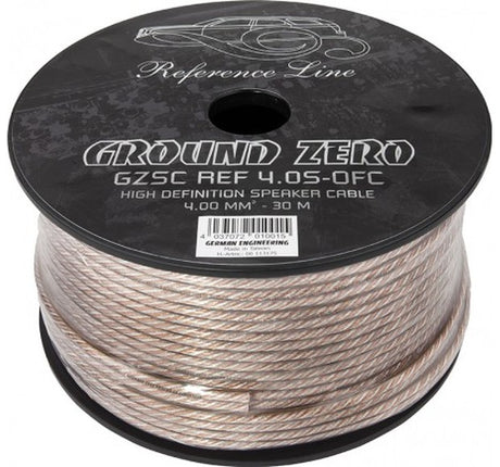 Ground Zero garsiakalbio kabelis 2 x 4.00mm² / 6.3 AWG / 30 m