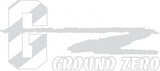 Ground Zero lipdukas su logotipu 150x67mm