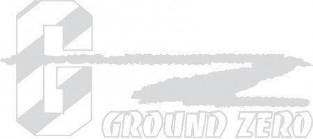 Ground Zero lipdukas su logotipu 150x67mm