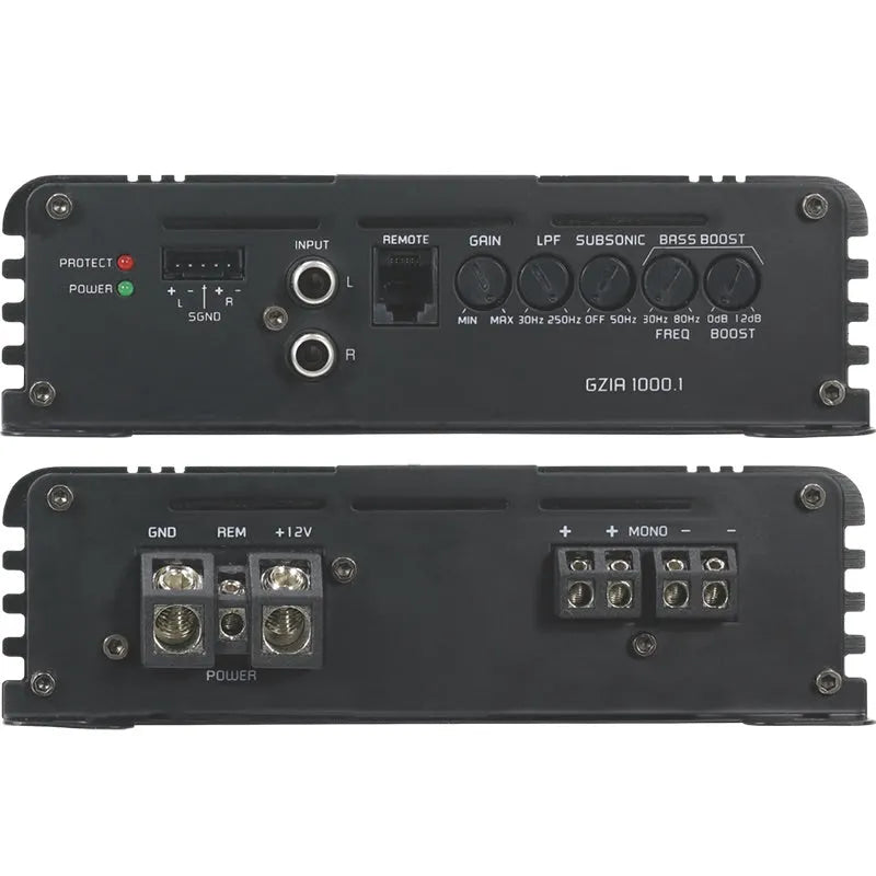 Ground Zero GZIA 1000.1, automobilinis mono garso stiprintuvas