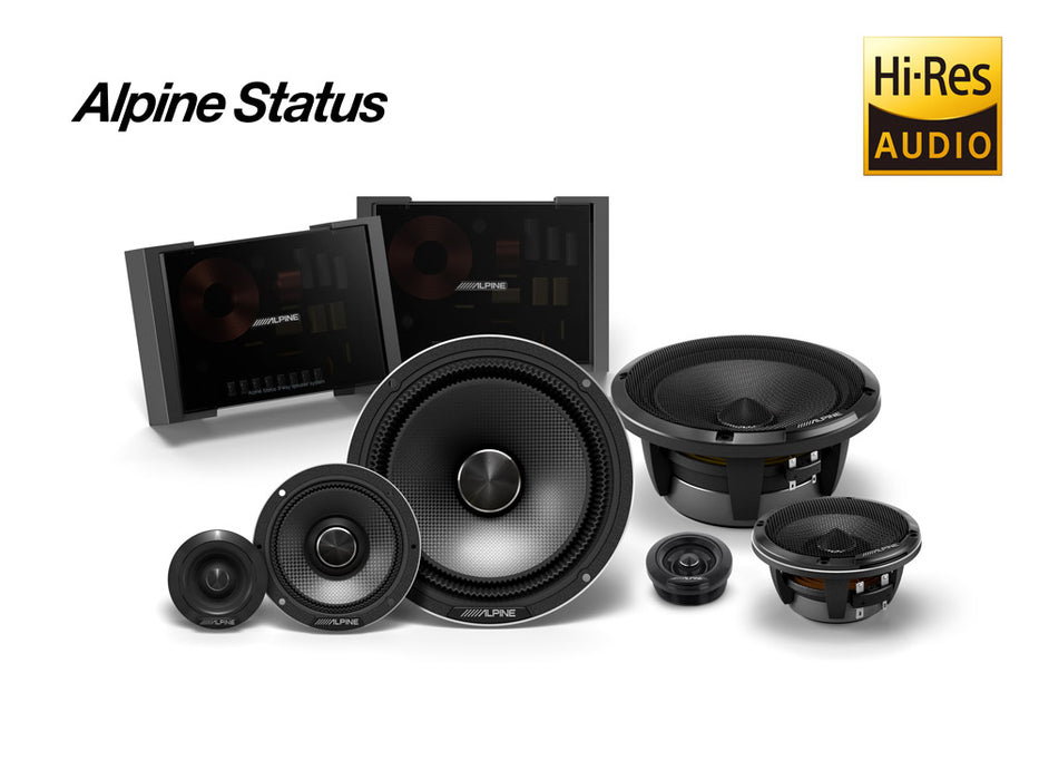 Alpine HDZ-653S, automobilinių komponentinių garsiakalbių sistema