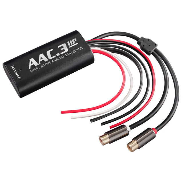 HELIX AAC.3 HP, išmanus ir aktyvus analoginis High/Low adapteris be tr