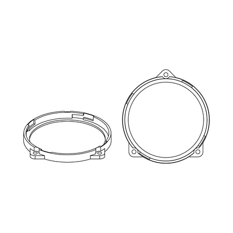 HELIX CFMK100 JLR.1 ( JAGUAR / LAND ROVER ) - Du žiedai su tvirtinimo detalėmis