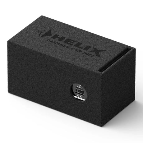 HELIX IK EB6.1-DVC2 - šoninis vaizdas su jungtimis ir logotipu