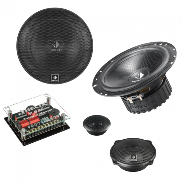 HELIX P 63C, 3-jų juostų komponentiniai garsiakalbiai