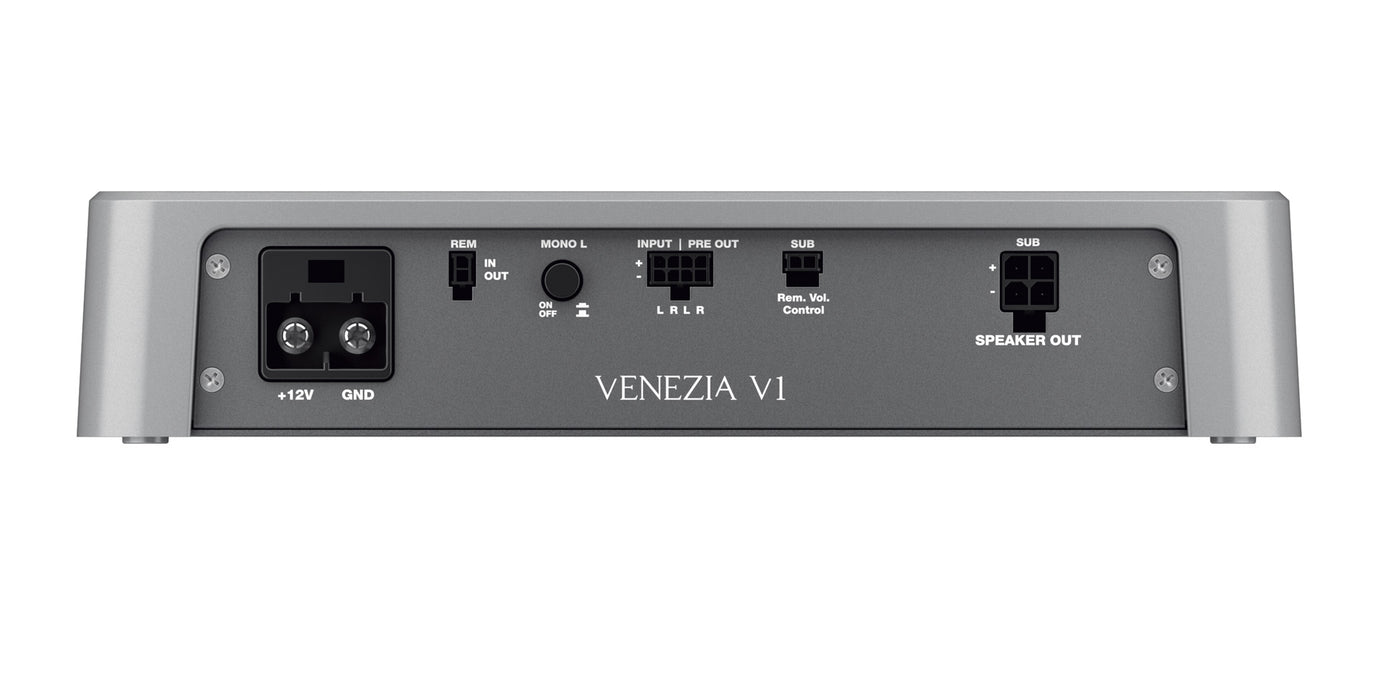 Hertz VENEZIA V1, Mono garso stiprintuvas skirtas vandens transportui- galas
