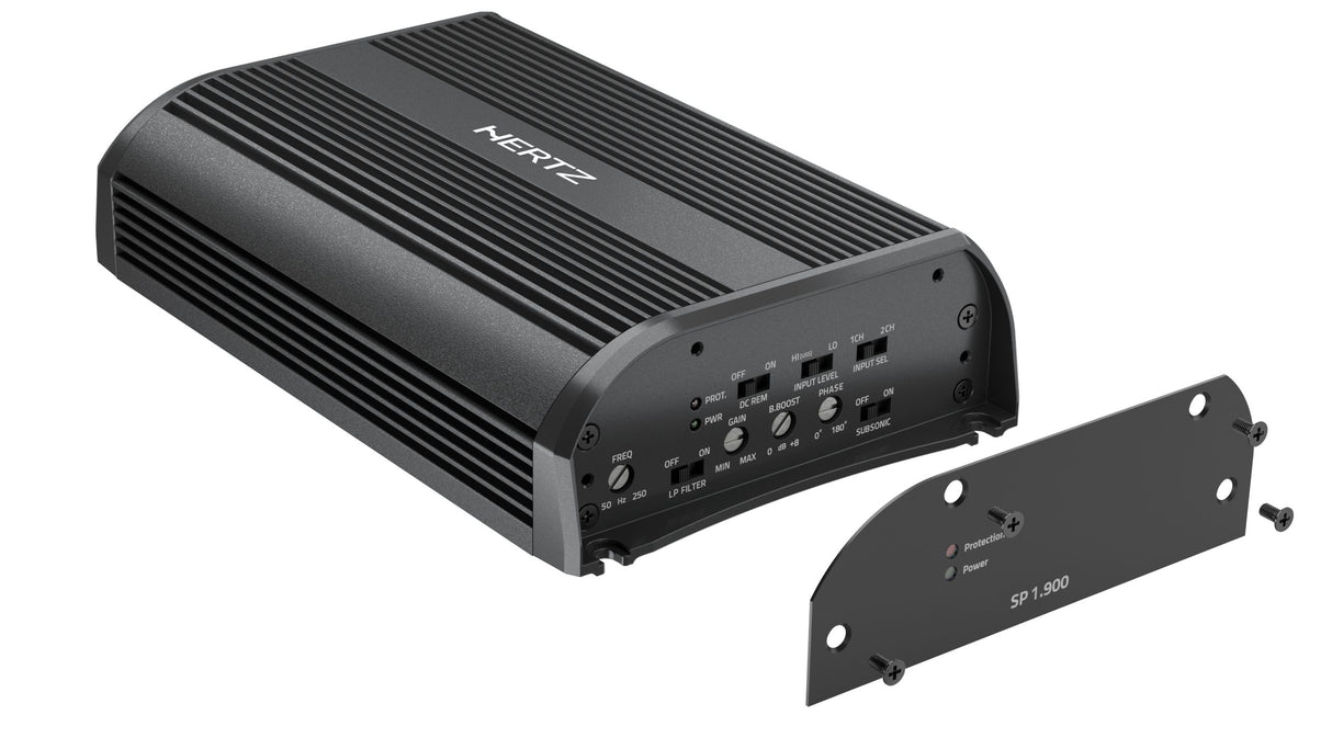 Hertz SP 1.900, mono automobilinis garso stiprintuvas 1000W