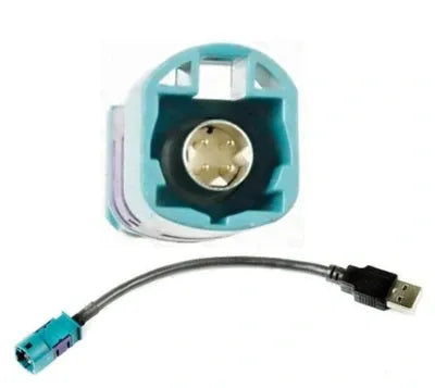 HSD Fakra VAG - USB adapteris - Adapterio jungtis su USB laidu