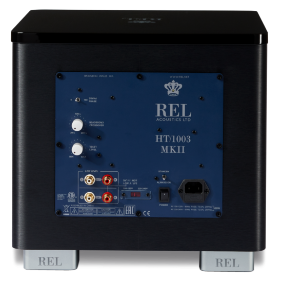 REL HT/1003MKII, žemų dažnių garso kolonėlė- galas