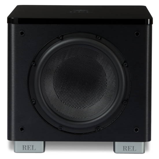 REL HT/1003MKII, žemų dažnių garso kolonėlė- priekis