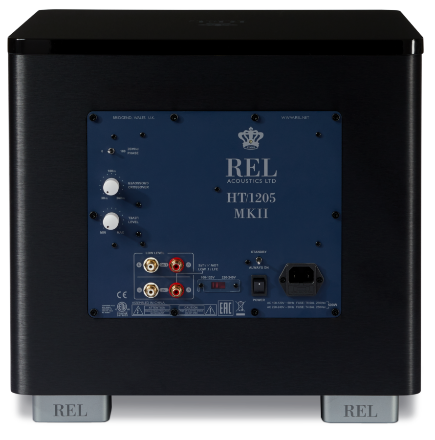 REL HT/1205MKII, žemų dažnių garso kolonėlė