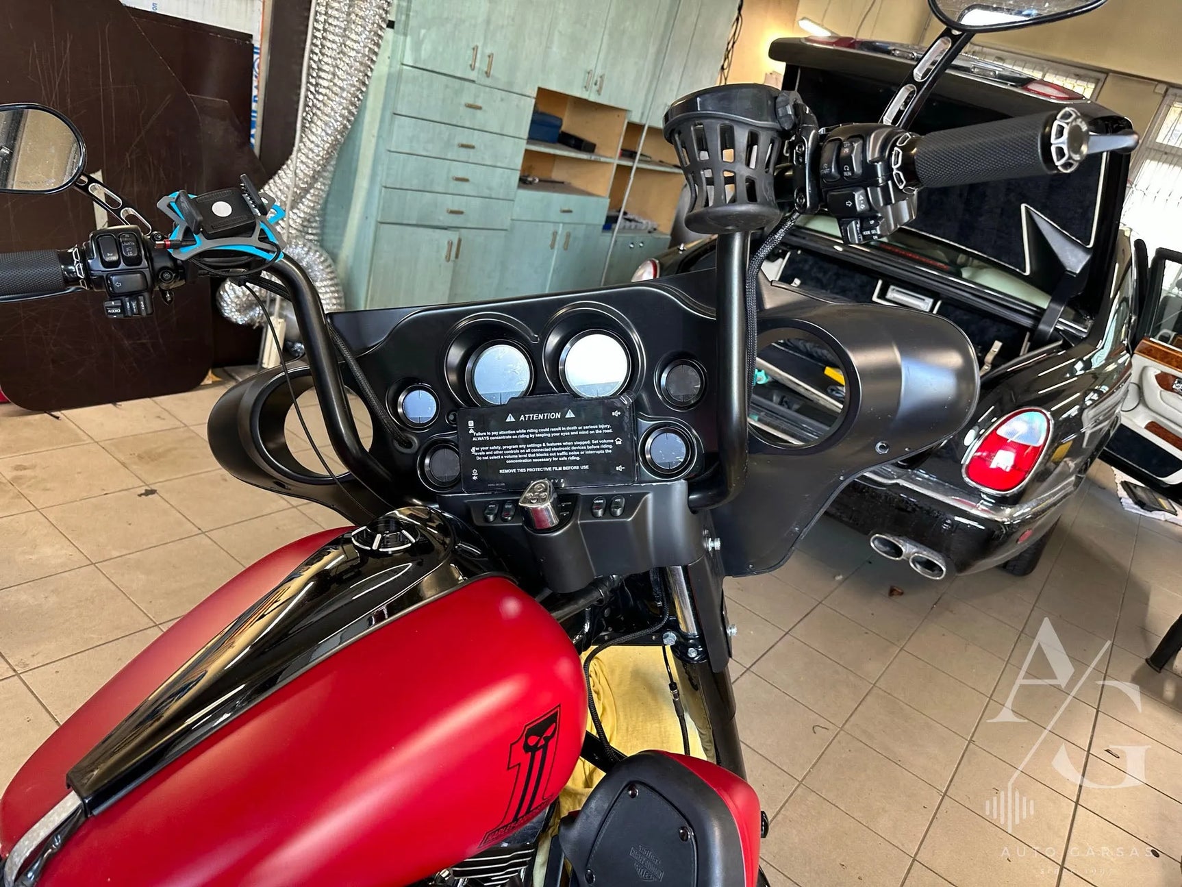 Harley Davidson Street Glide, garso aparatūra