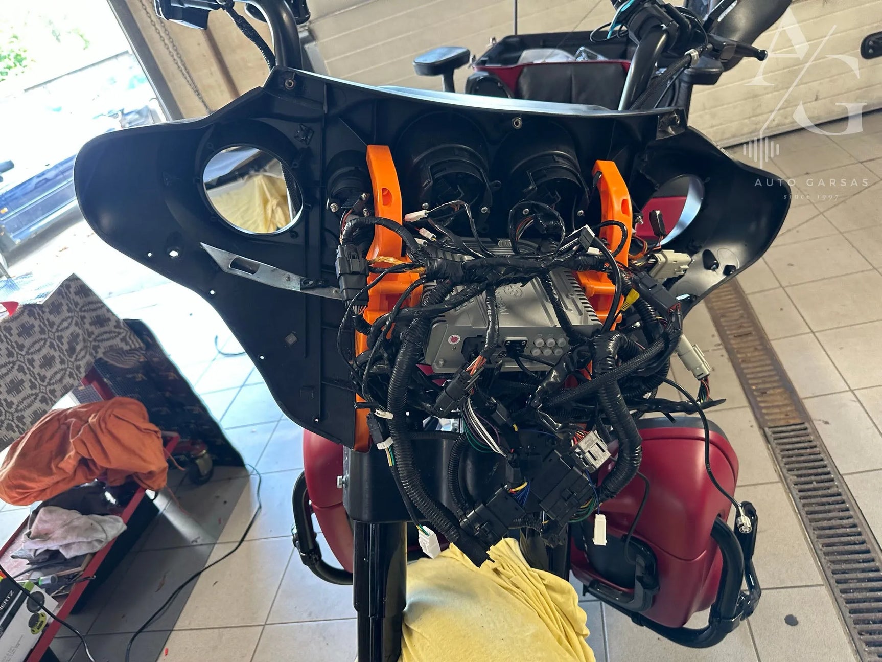 Harley Davidson Street Glide, garso aparatūra