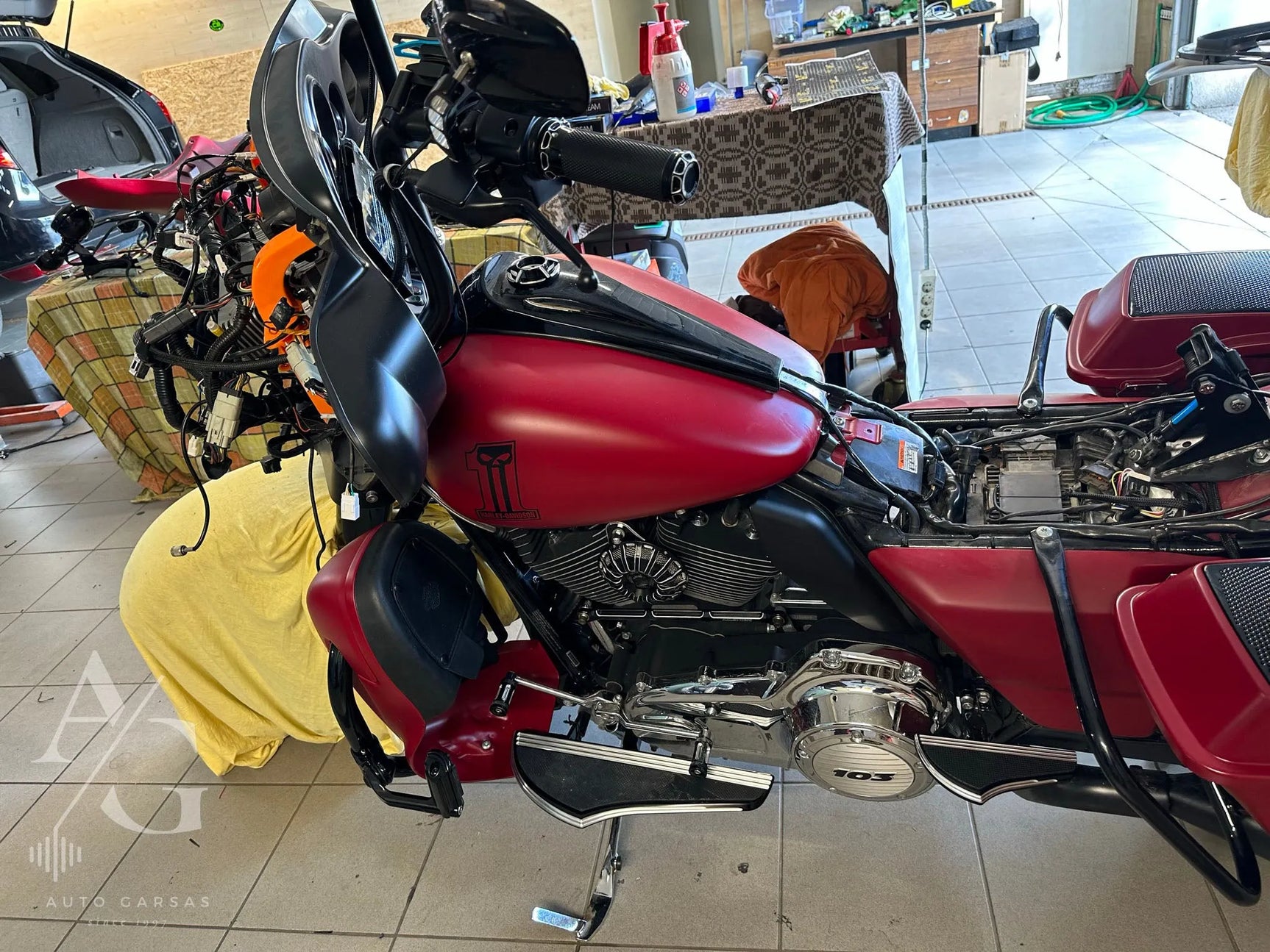 Harley Davidson Street Glide, garso aparatūra