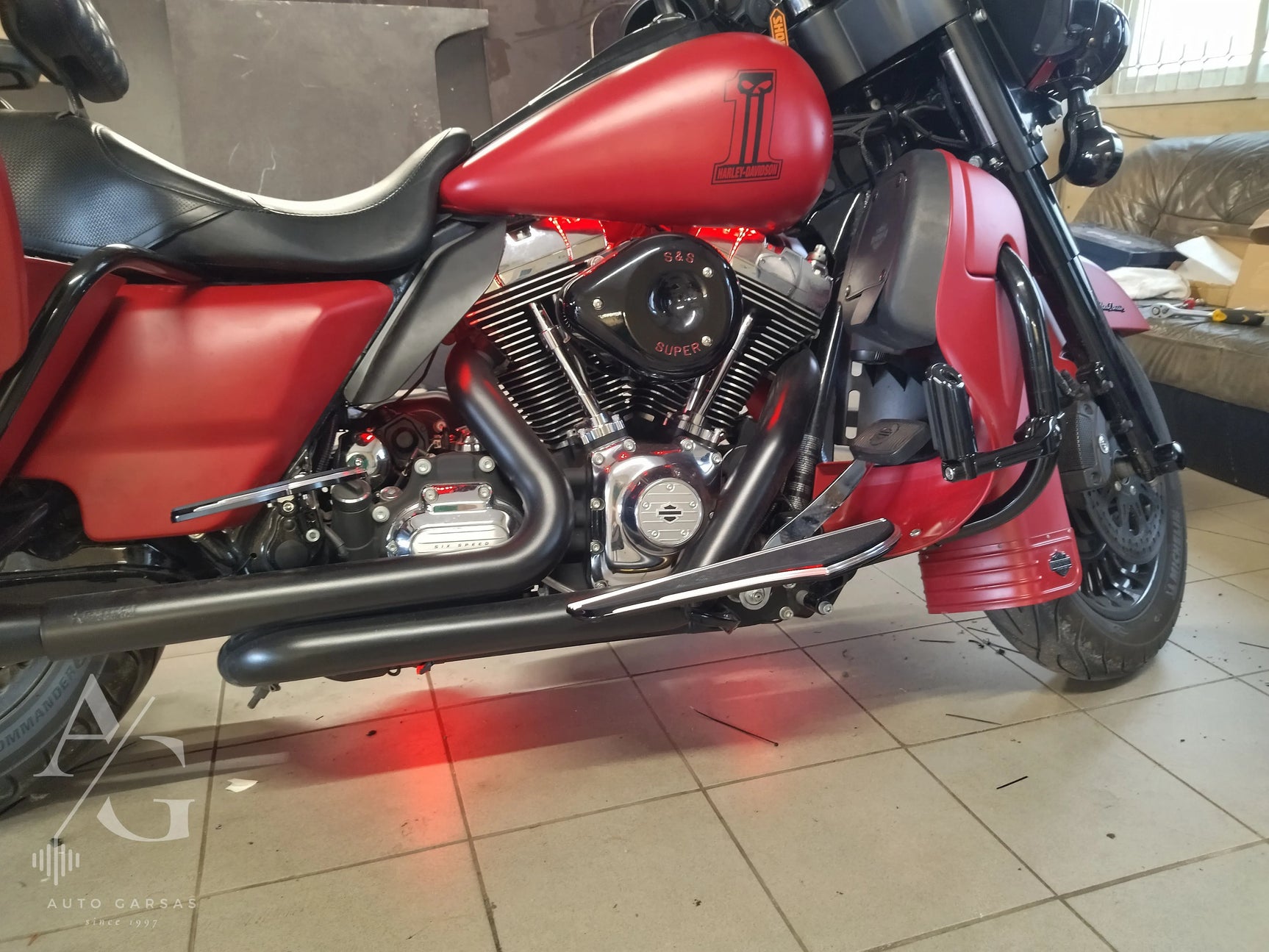 Harley Davidson Street Glide, garso aparatūra