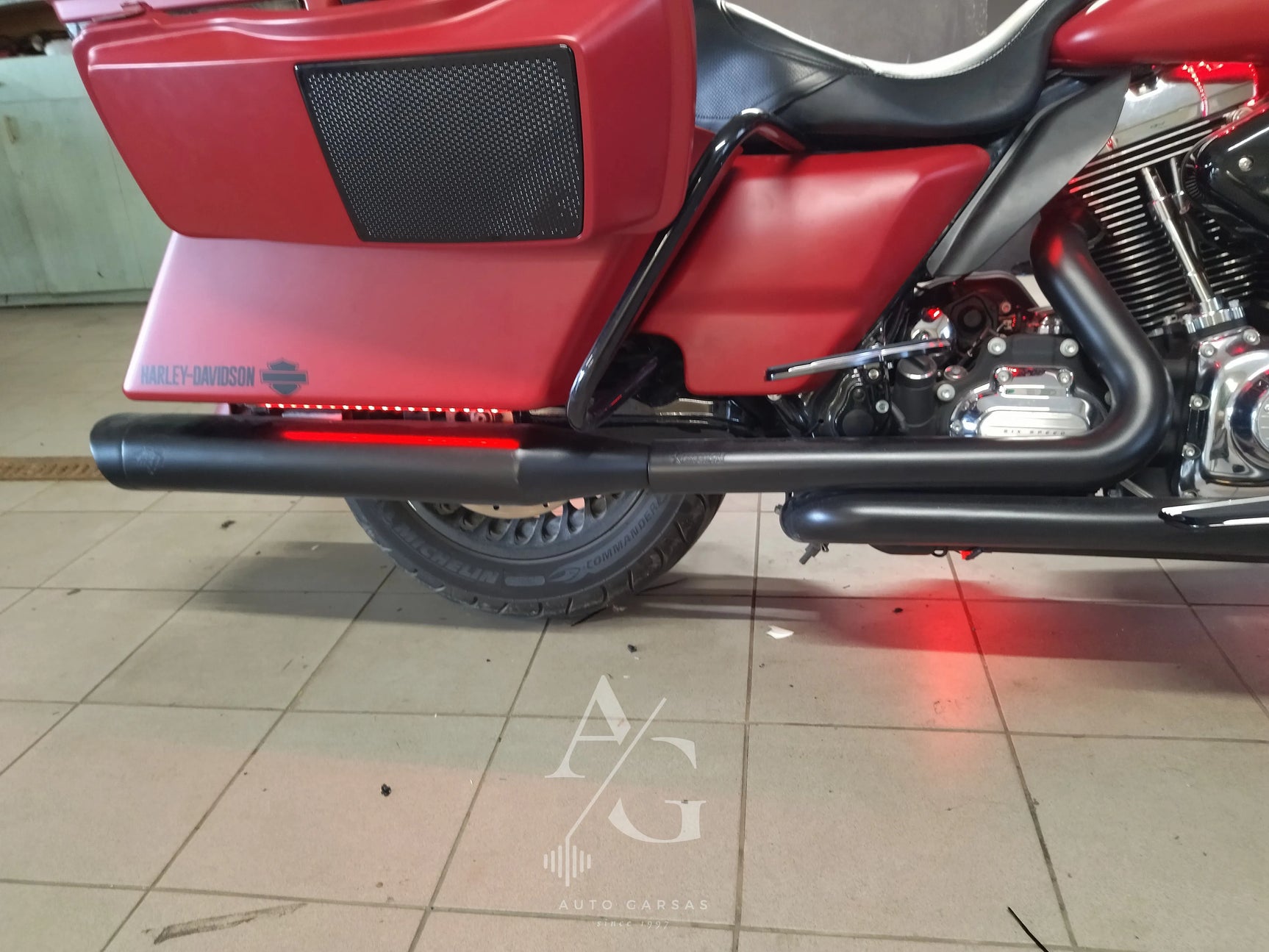 Harley Davidson Street Glide, garso aparatūra