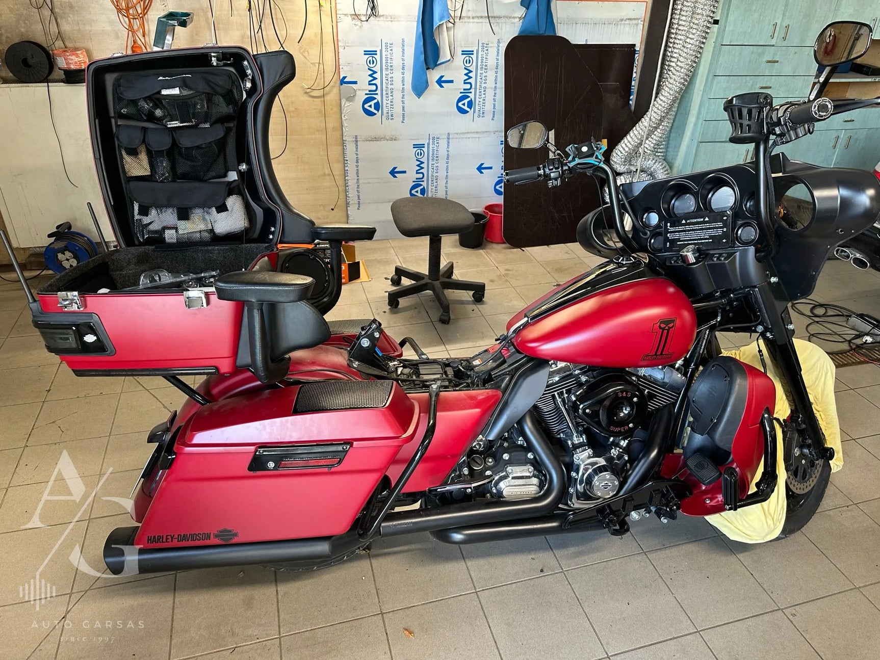 Harley Davidson Street Glide, garso aparatūra