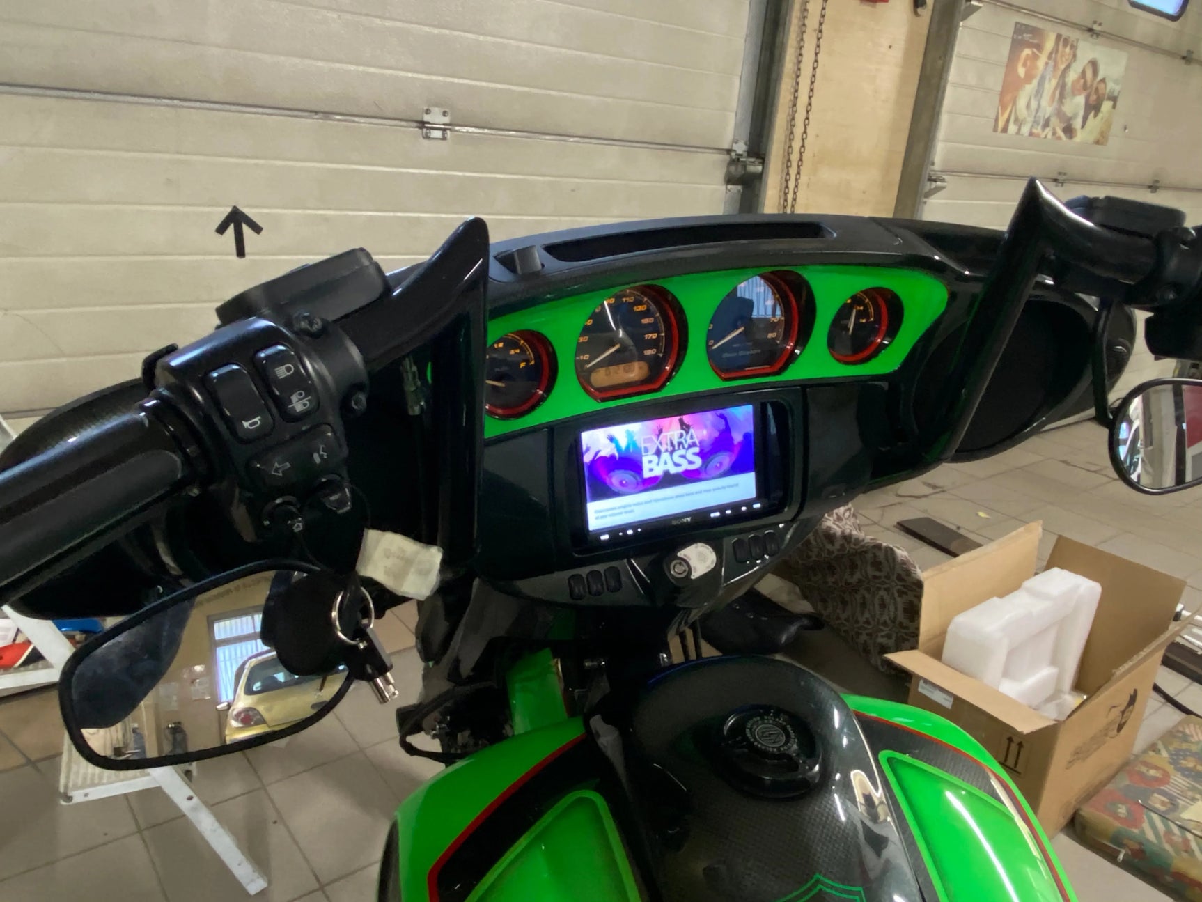 Harley Davidson garso aparatūra