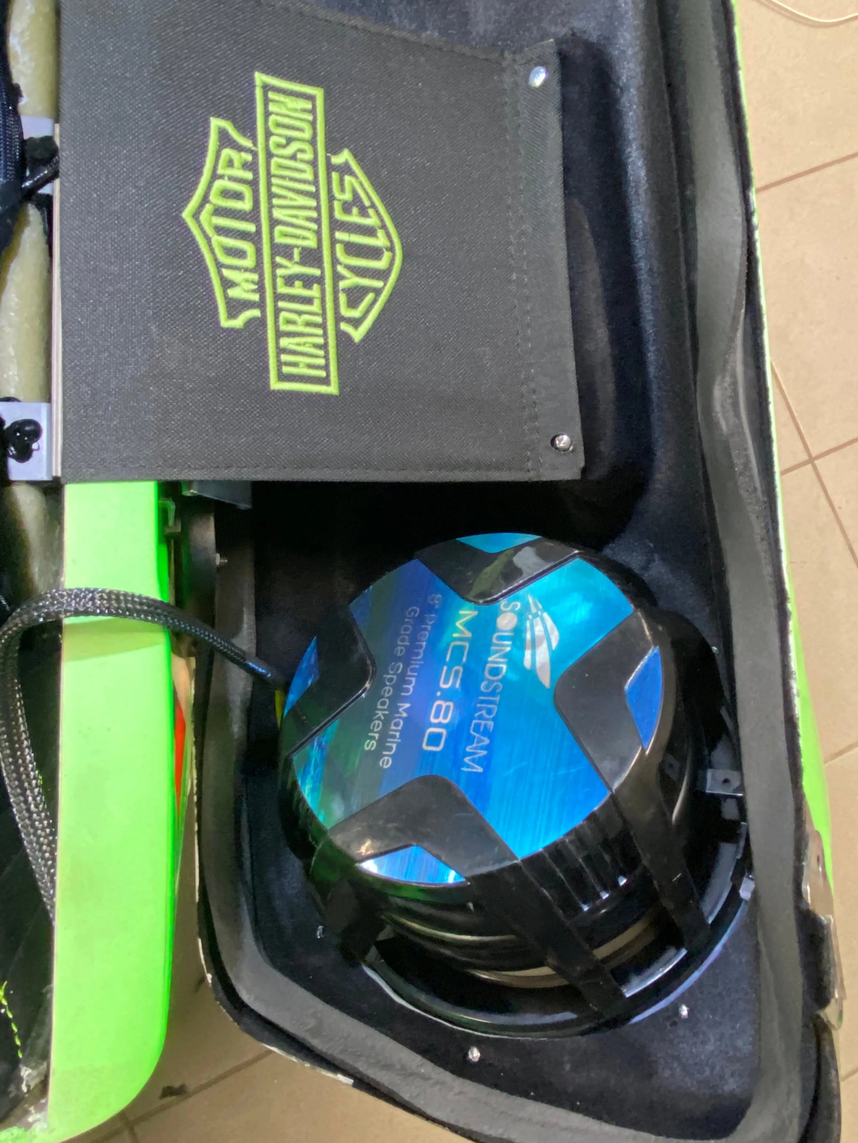 Harley Davidson garso aparatūra