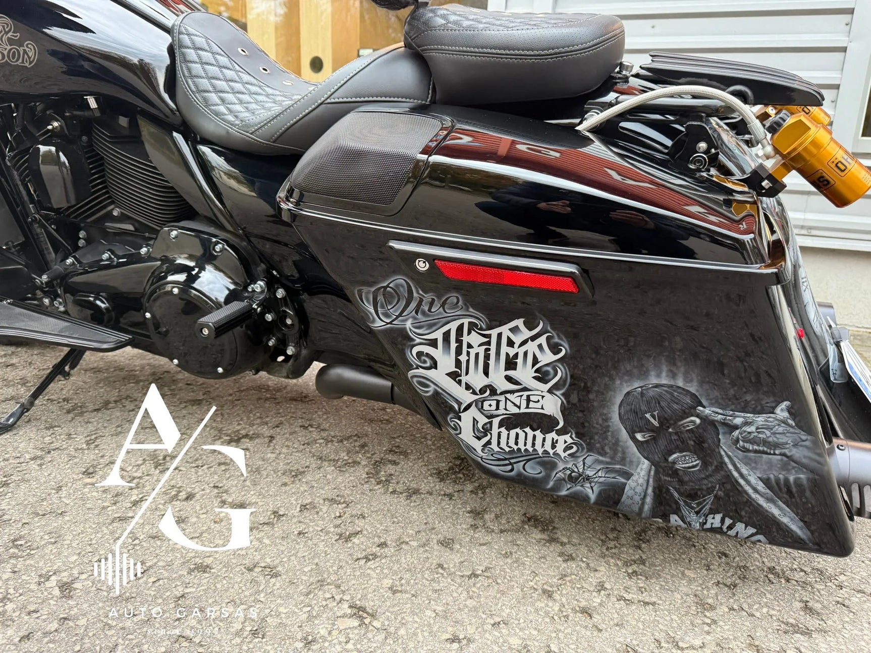 Harley Davidson, garso aparatūros montavimas