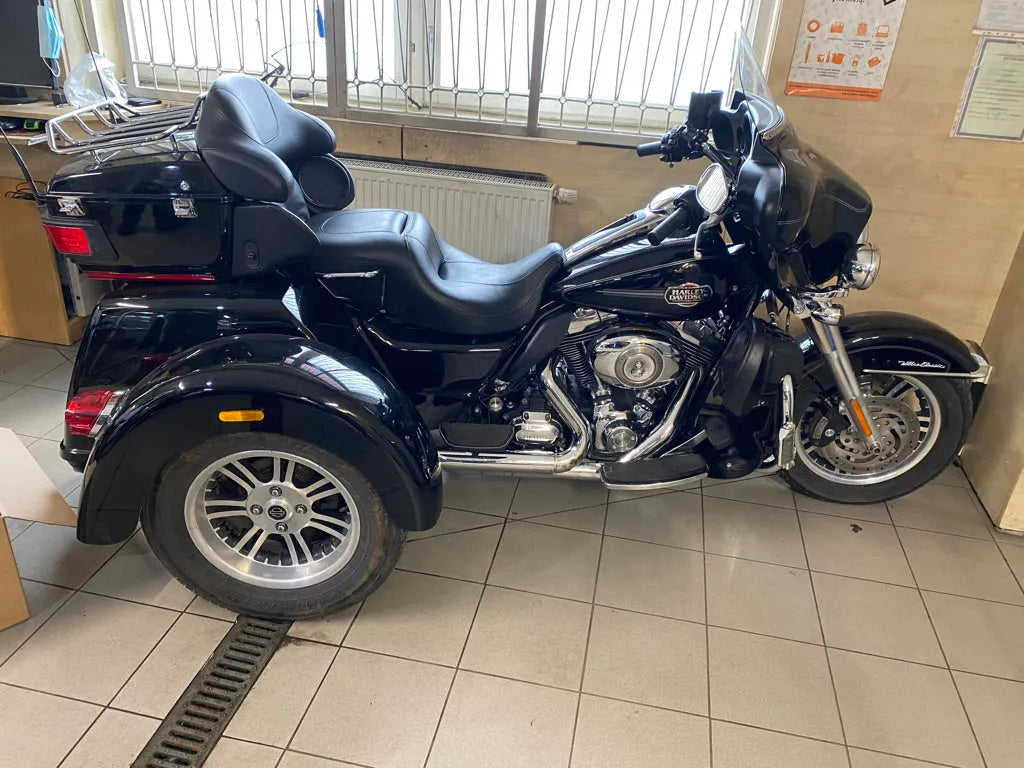 Harley Davidson motociklas garso aparatūra