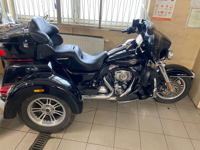 Harley Davidson motociklas garso aparatūra