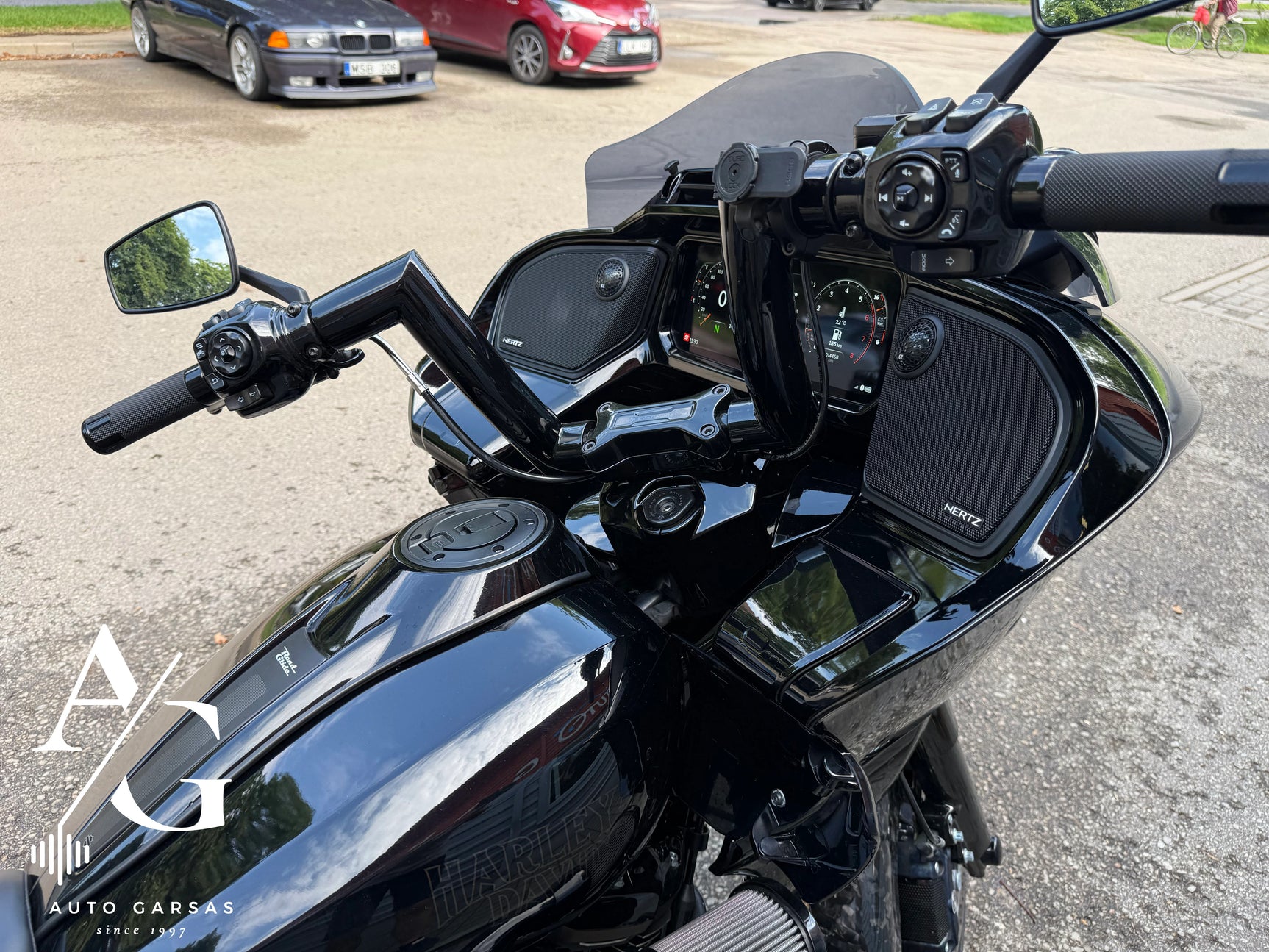 Harley Davidson 2024 metų garso aparatūra