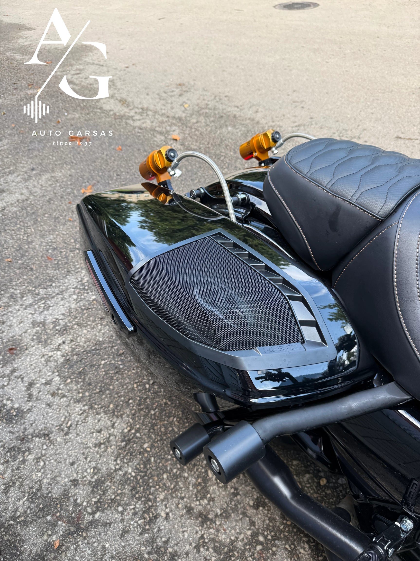 Harley Davidson 2024 metų garso aparatūra