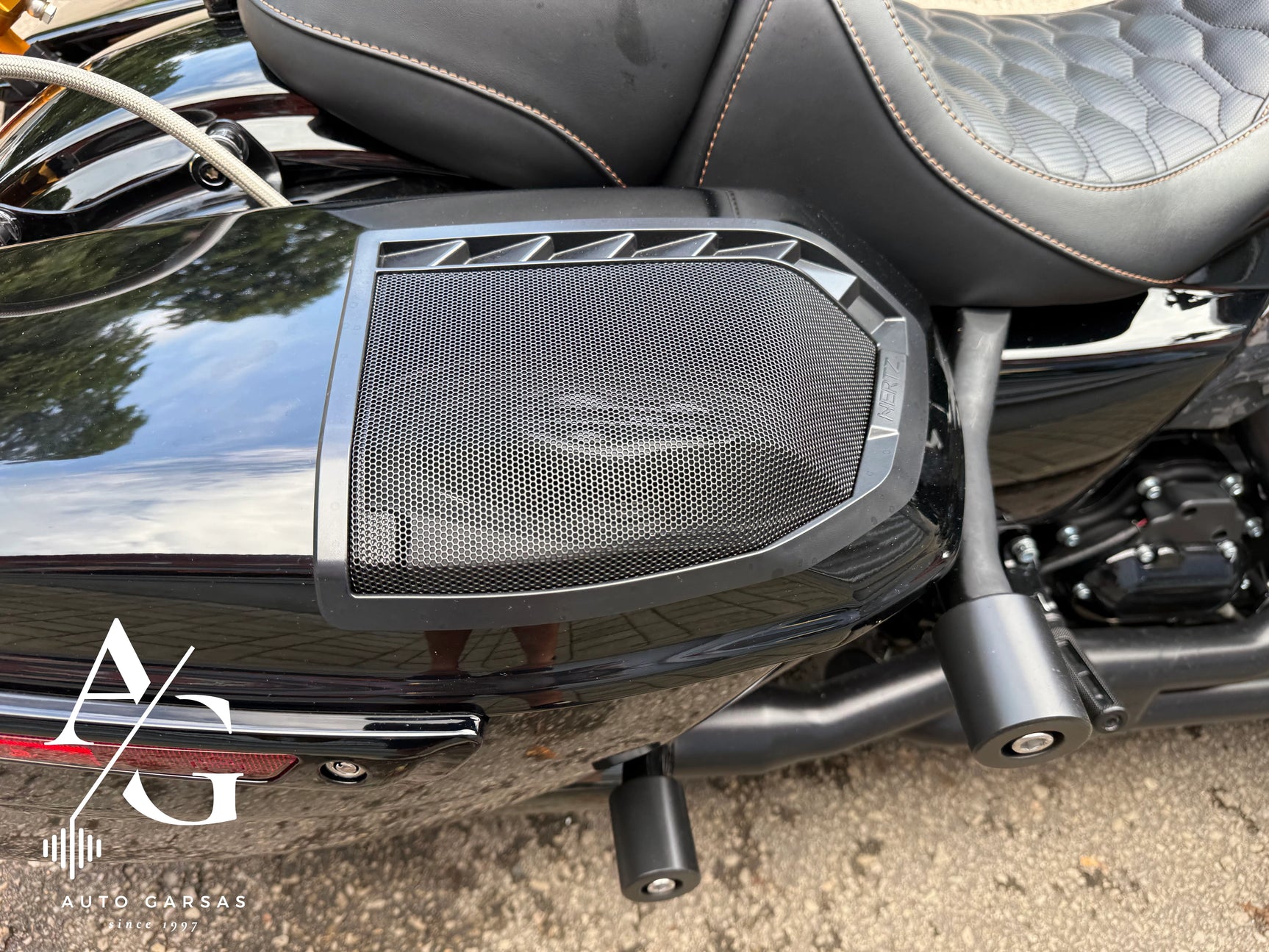 Harley Davidson 2024 metų garso aparatūra