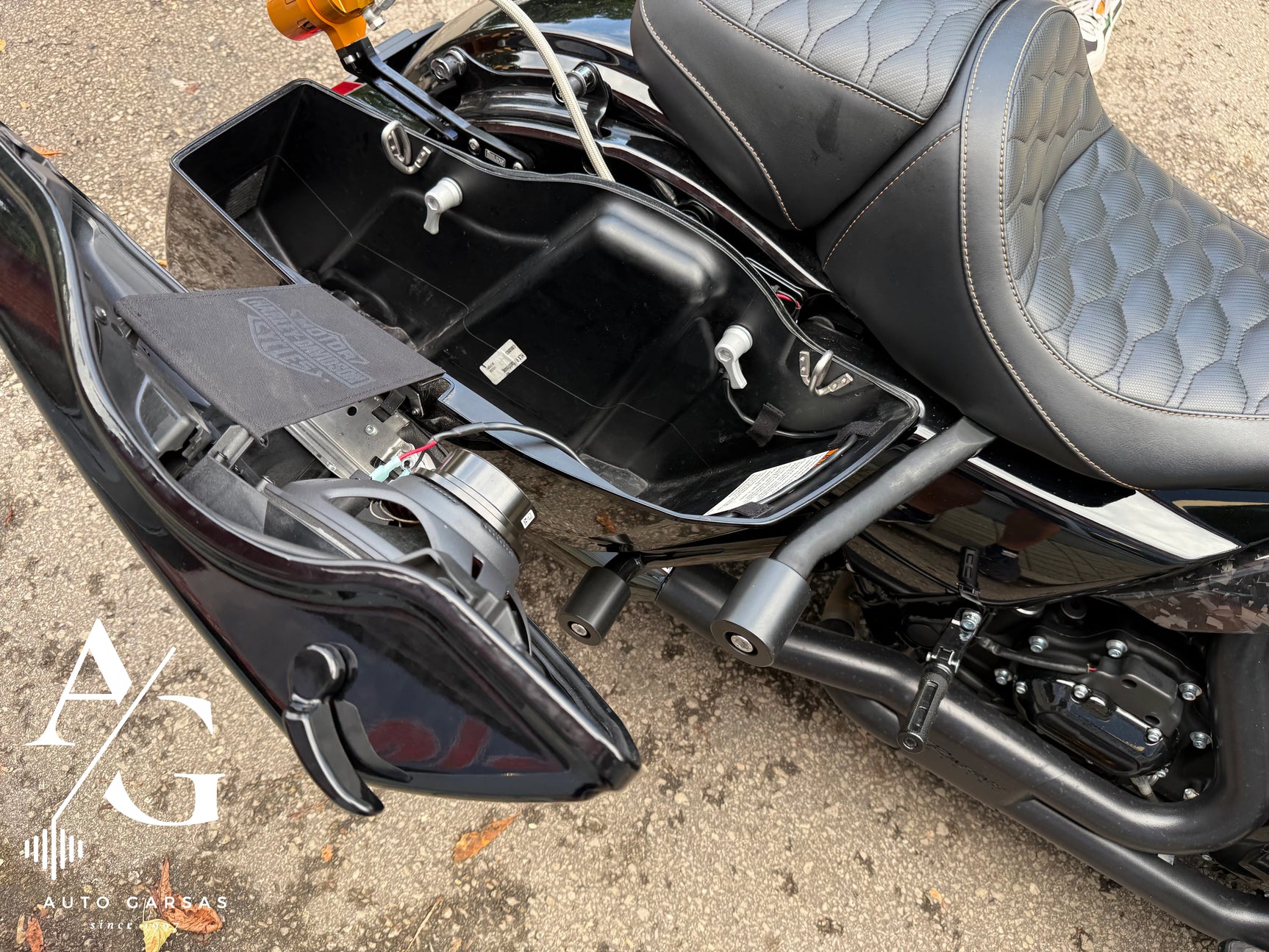 Harley Davidson 2024 metų garso aparatūra