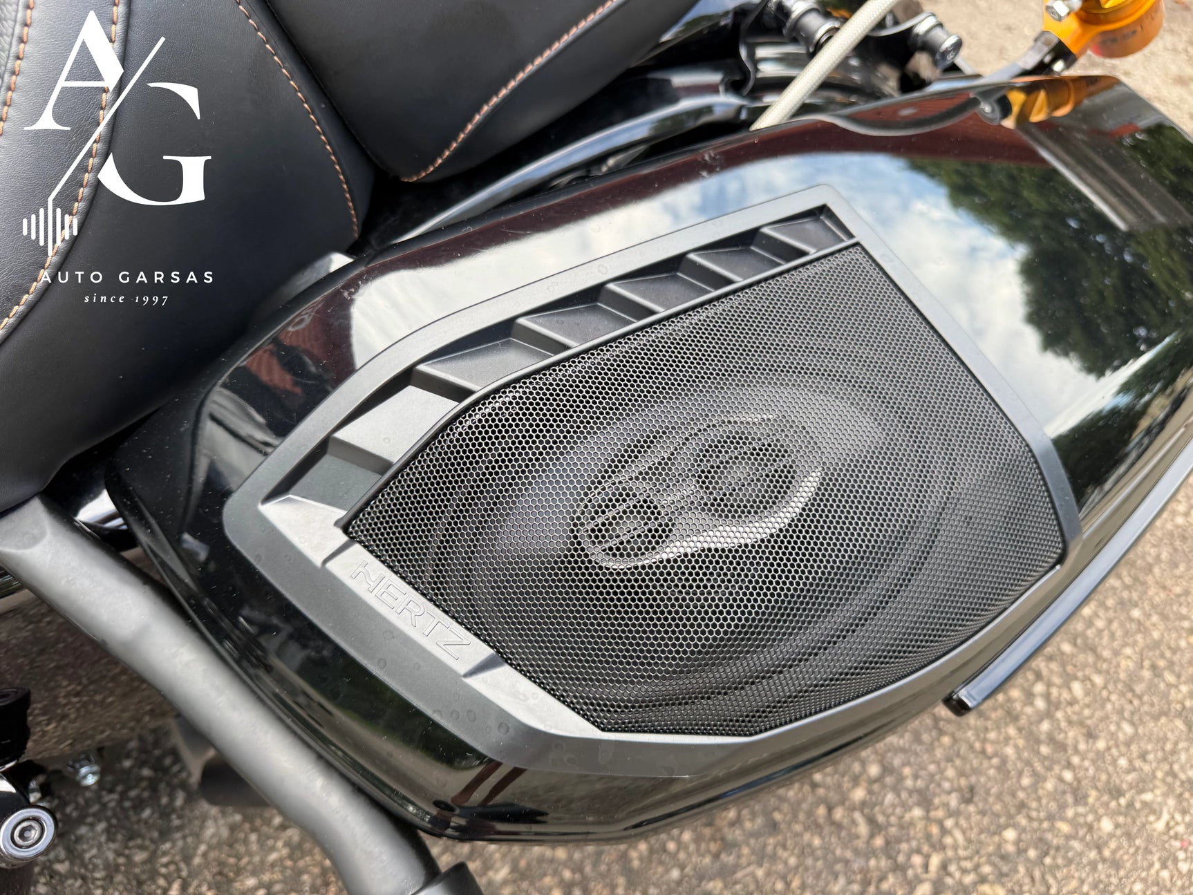Harley Davidson 2024 metų garso aparatūra