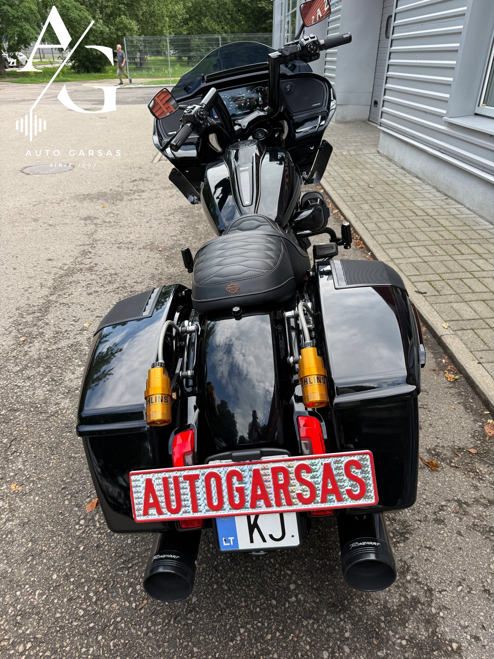 Harley Davidson 2024 metų garso aparatūra