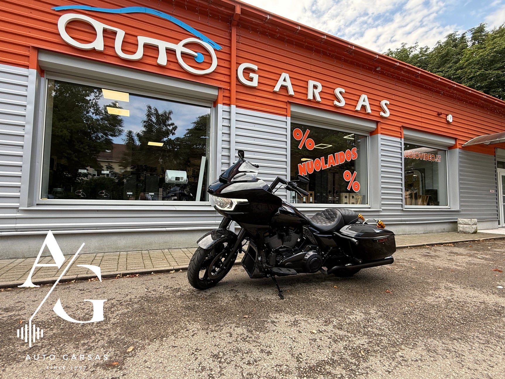 Harley Davidson 2024 metų garso aparatūra