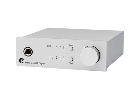 Pro-Ject Head Box S2 Digital, ausinių stiprintuvas su DAC 32bit ir DSD256 (įvairių spalvų)