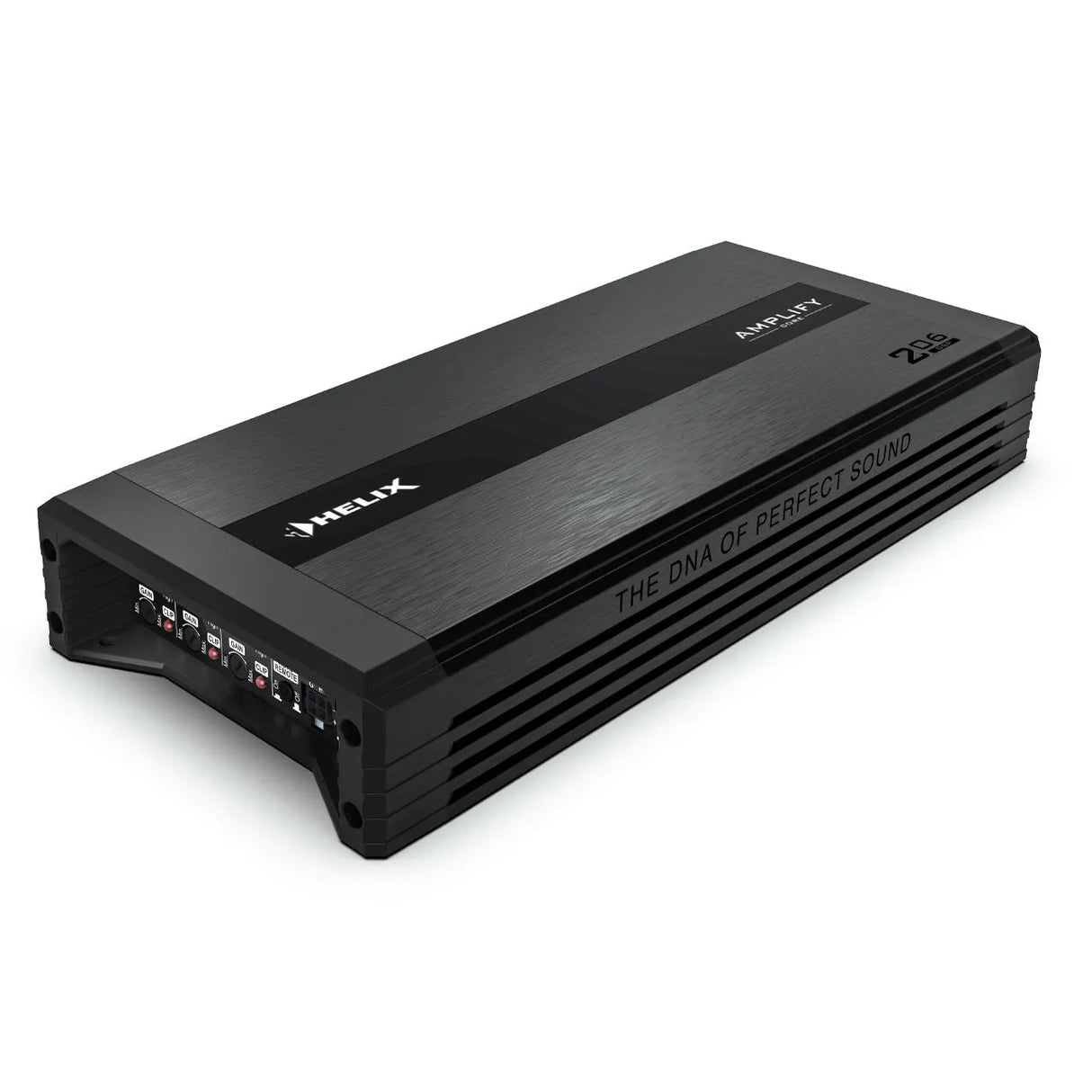 Helix AMPLIFY 206 DSP, 6-ių kanalų automobilinis stiprintuvas su 8-ių kanalų DSP