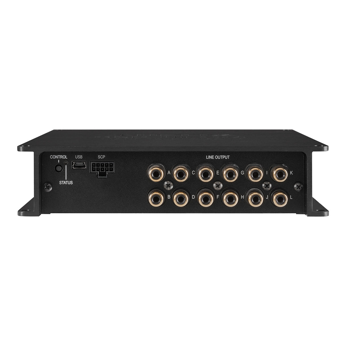Helix DSP ULTRA S - Galinė panelė su jungtimis ir indikatoriais