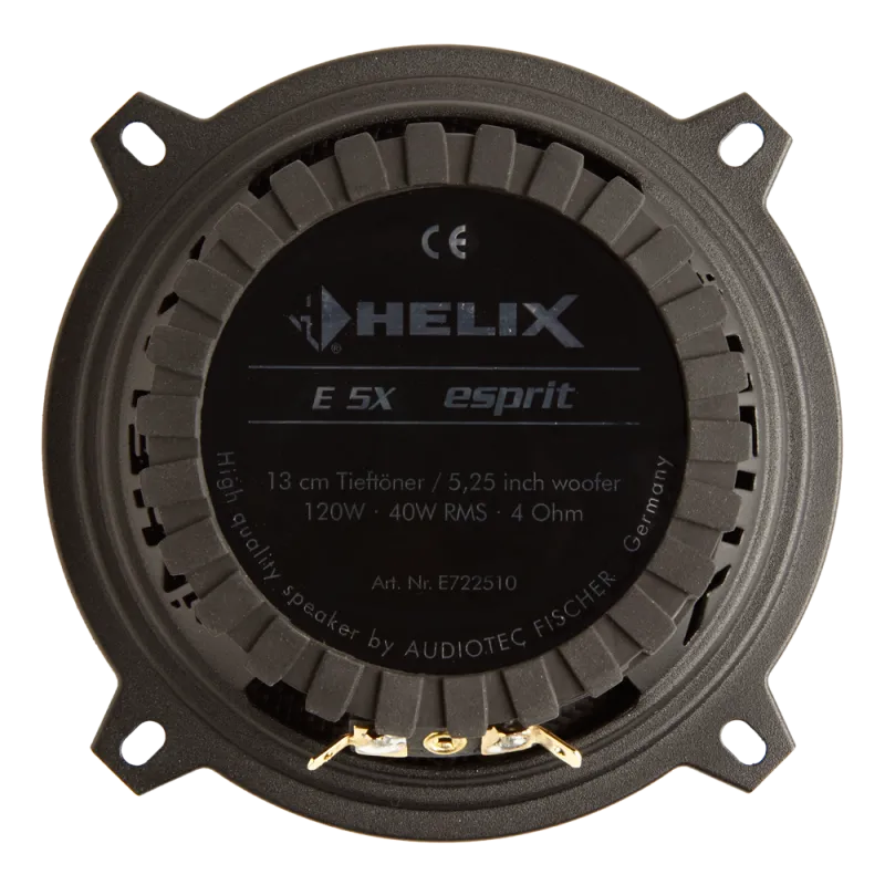 Helix E 5X, 120W, 13cm koaksialiniai garsiakalbiai