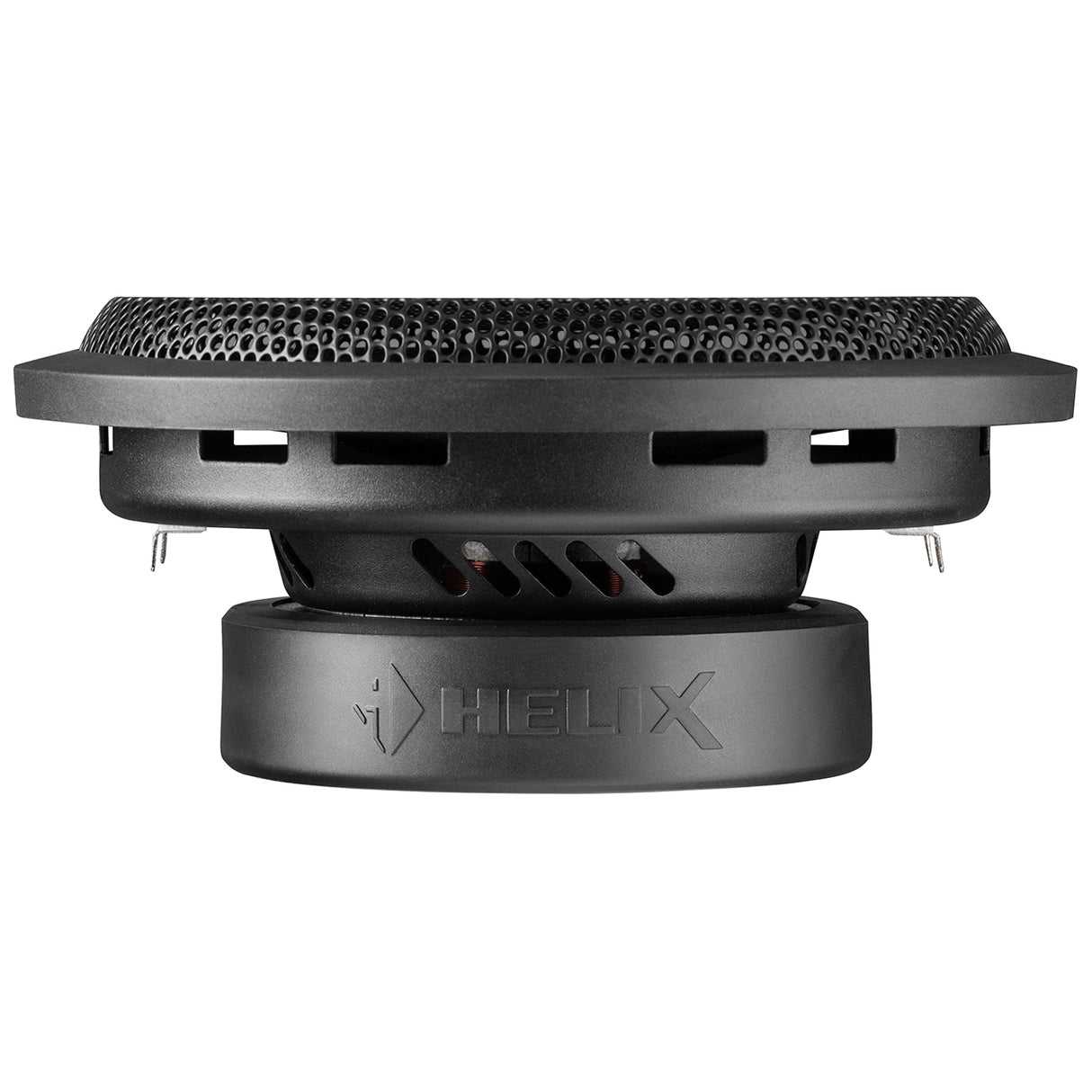Helix IK S8-SVC2 ( 1x2Ohm ) - Šoninis vaizdas su prekės ženklo logotipu