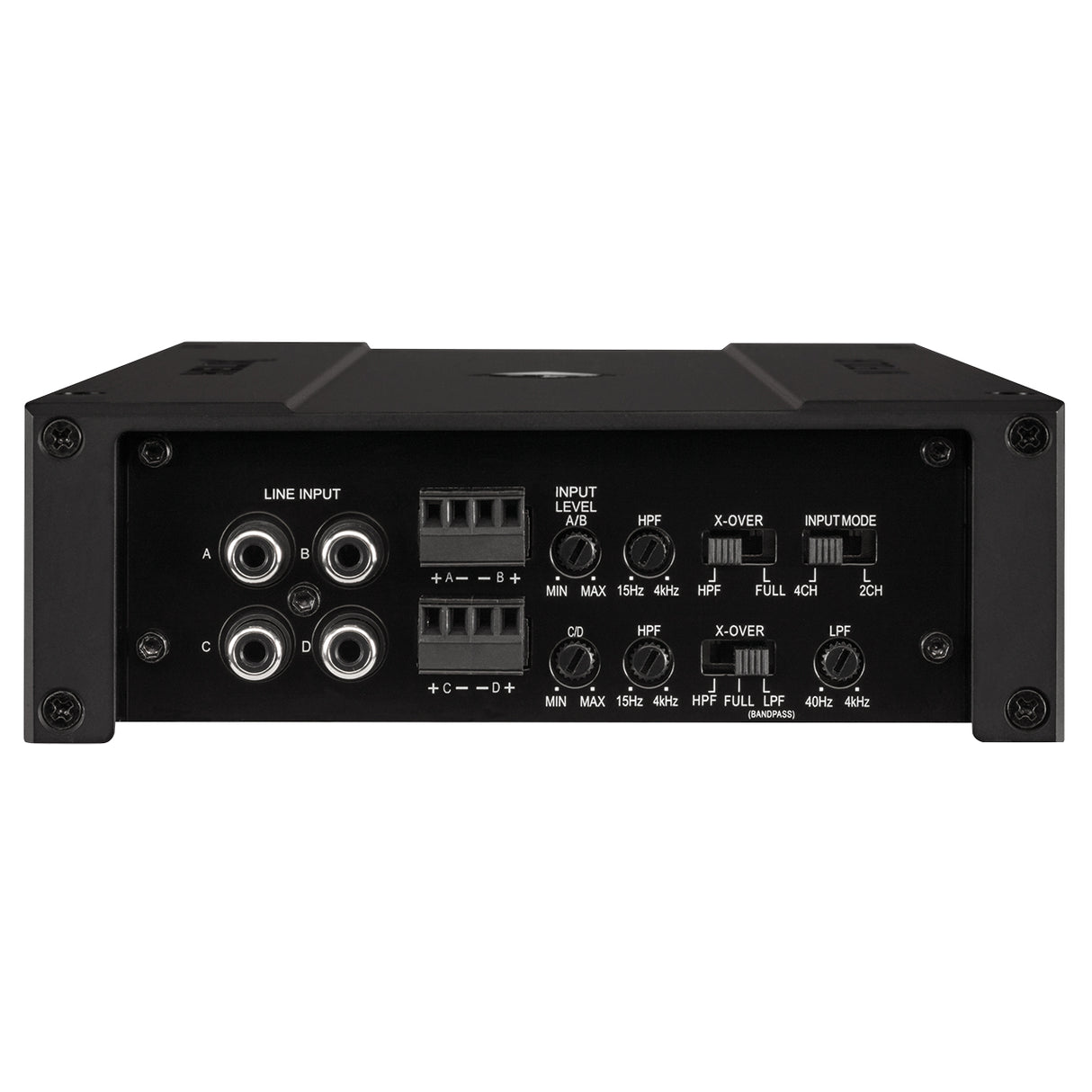 Helix M FOUR 24V - galinė panelė su jungtimis ir valdikliais