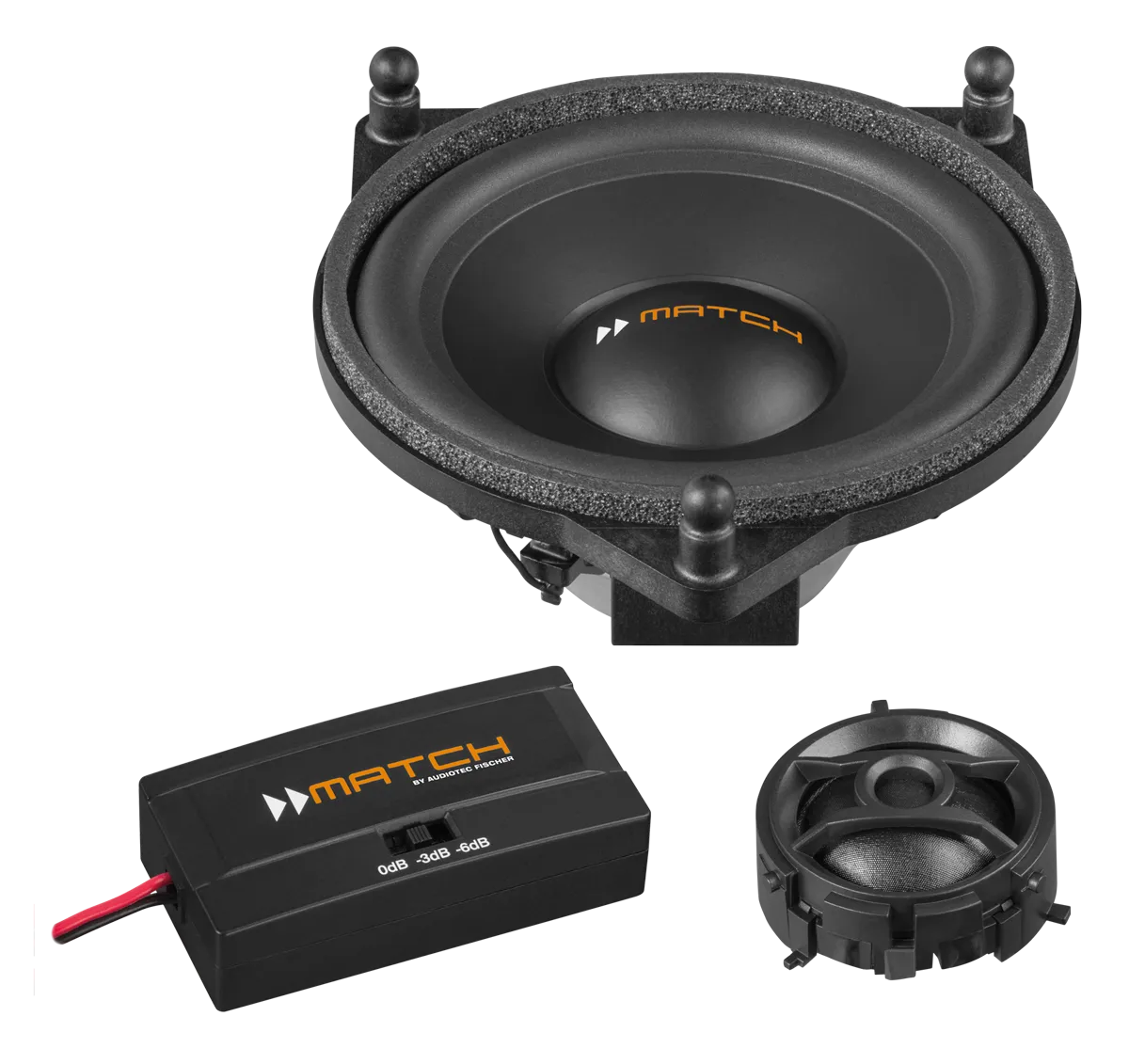 Helix Match UP C42MB-FRT, 120W komponentiniai garsiakalbiai