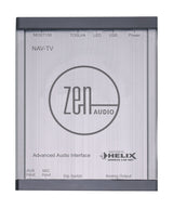 Helix NAV-TV ZEN-V - Priekinė panelė su jungtimis ir logotipais
